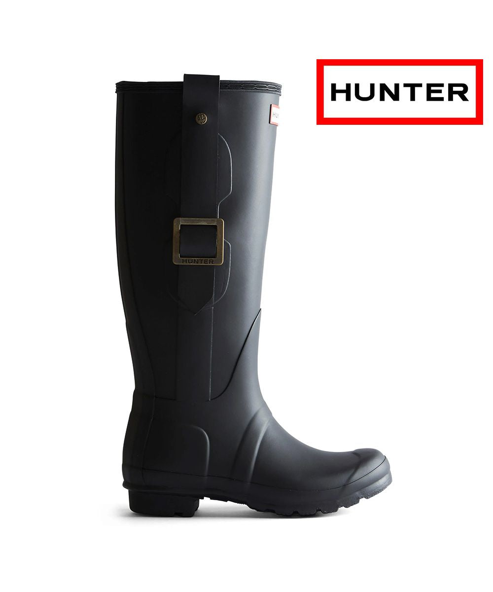 ハンター HUNTER ハンター HUNTER レディース WFT2290RMA ORI TALL EXAGGERATED BUCKLE BOOT （ブラック） ブラック
