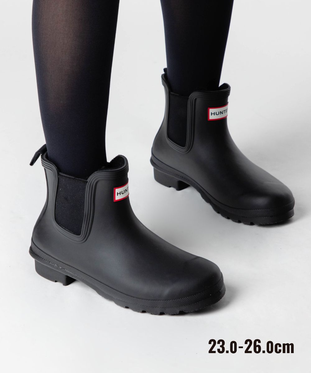 ハンター HUNTER ハンター HUNTER WFS1003RMA レインシューズ original chelsea insulated boot レディース レインブーツ