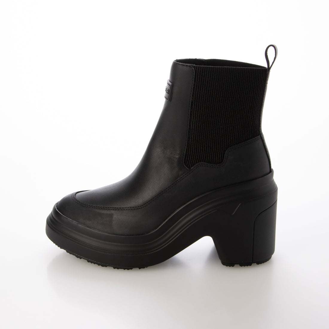 ハンター HUNTER WOMENS REFINED EXPLORER HEEL CHELSEA BOOT（レディース リファインド エクスプローラー ヒール チェルシーブーツ）WFP8001LEA （ブラック） ブラック