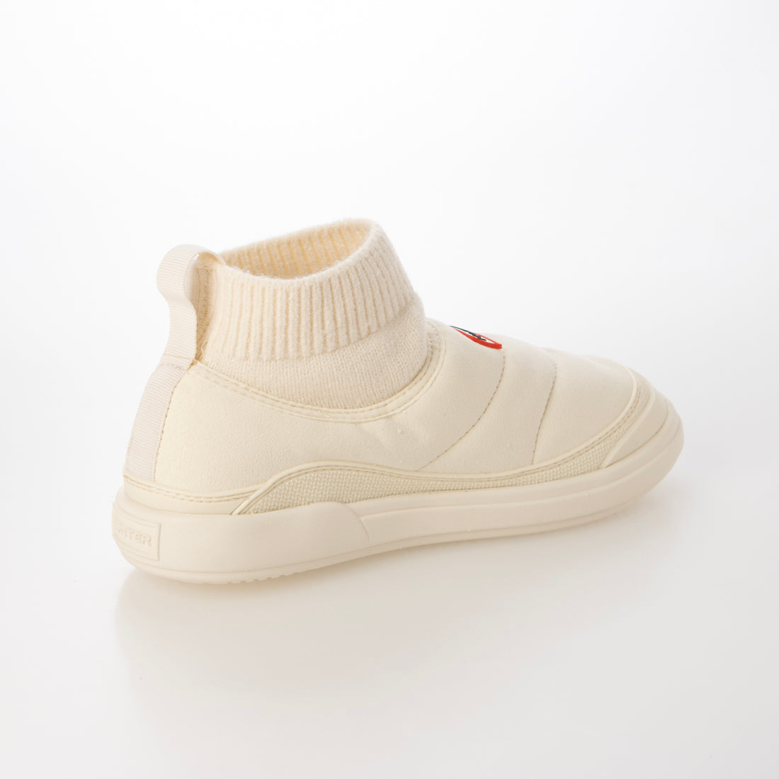 ハンター HUNTER ユニセックス イン/アウト ビーガン スエード ニッテッド カフ ブーツ （シェイデッド ホワイト） シェイデッド ホワイト