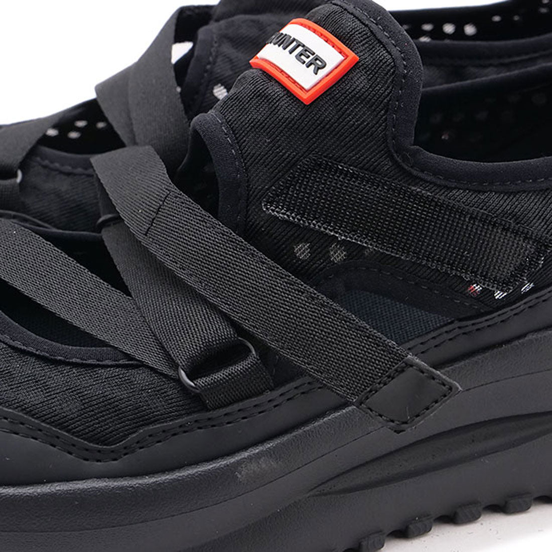 ハンター HUNTER WOMENS TRAVEL FLOW MARY JANE TRAINER BLACK [WFF3123MSH] （BLACK） BLACK