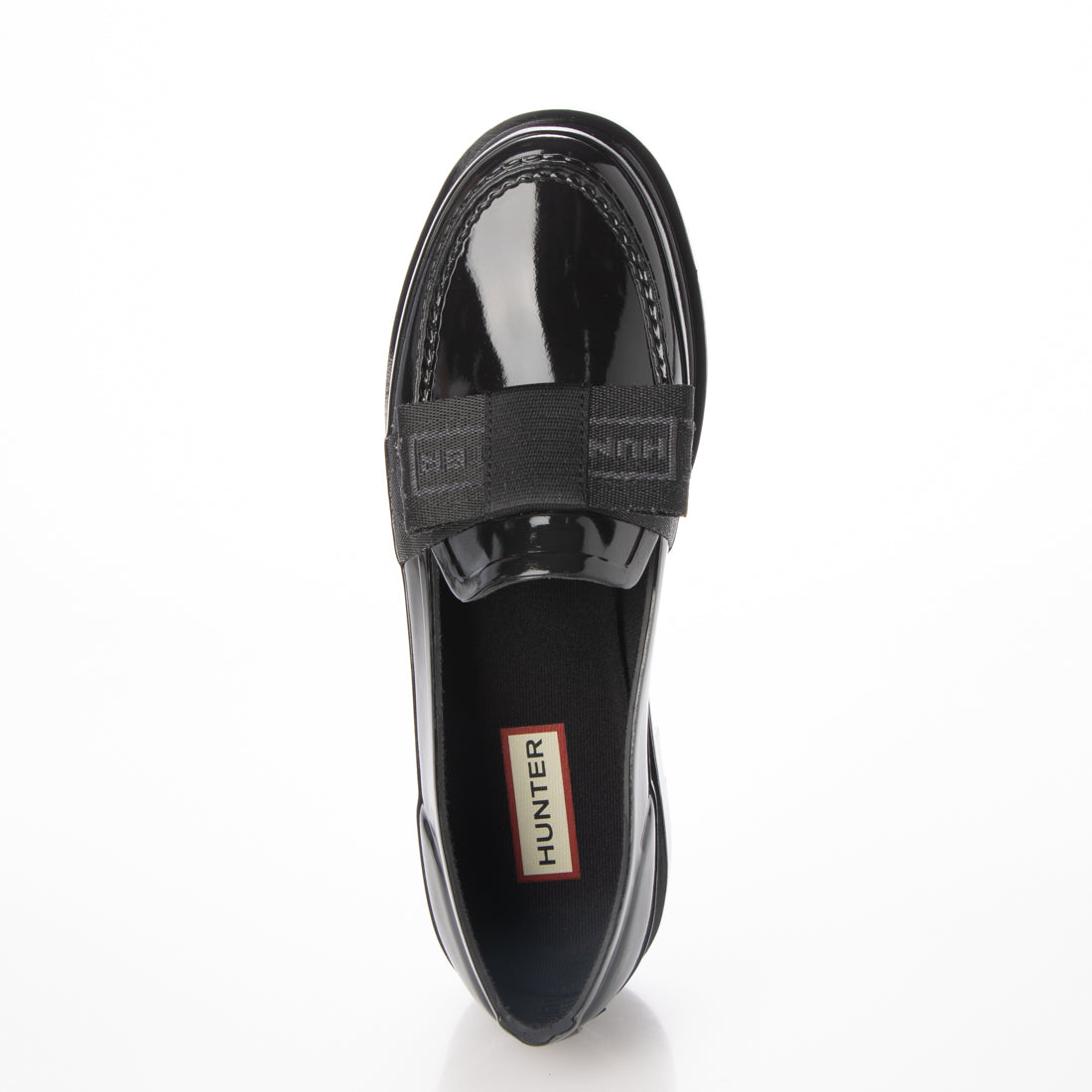【未使用品】HUNTER /W REFINED BOW PENNY LOAFER Hunter HUNTER [Women's] Refined Bow Gross Penny Loafers