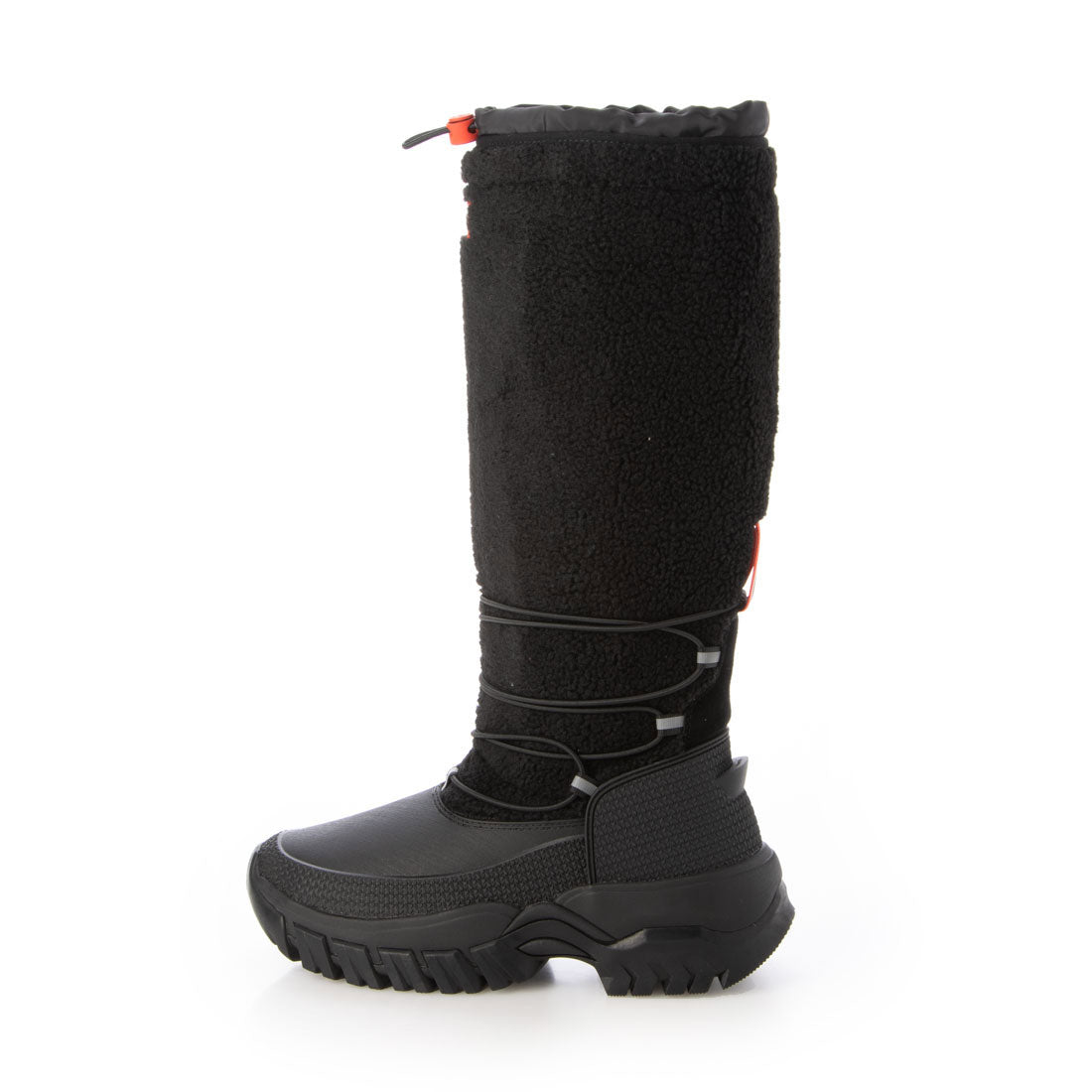 ハンター HUNTER 【レディース】ワンダラートールシェルパスノーブーツ （BLACK） BLACK