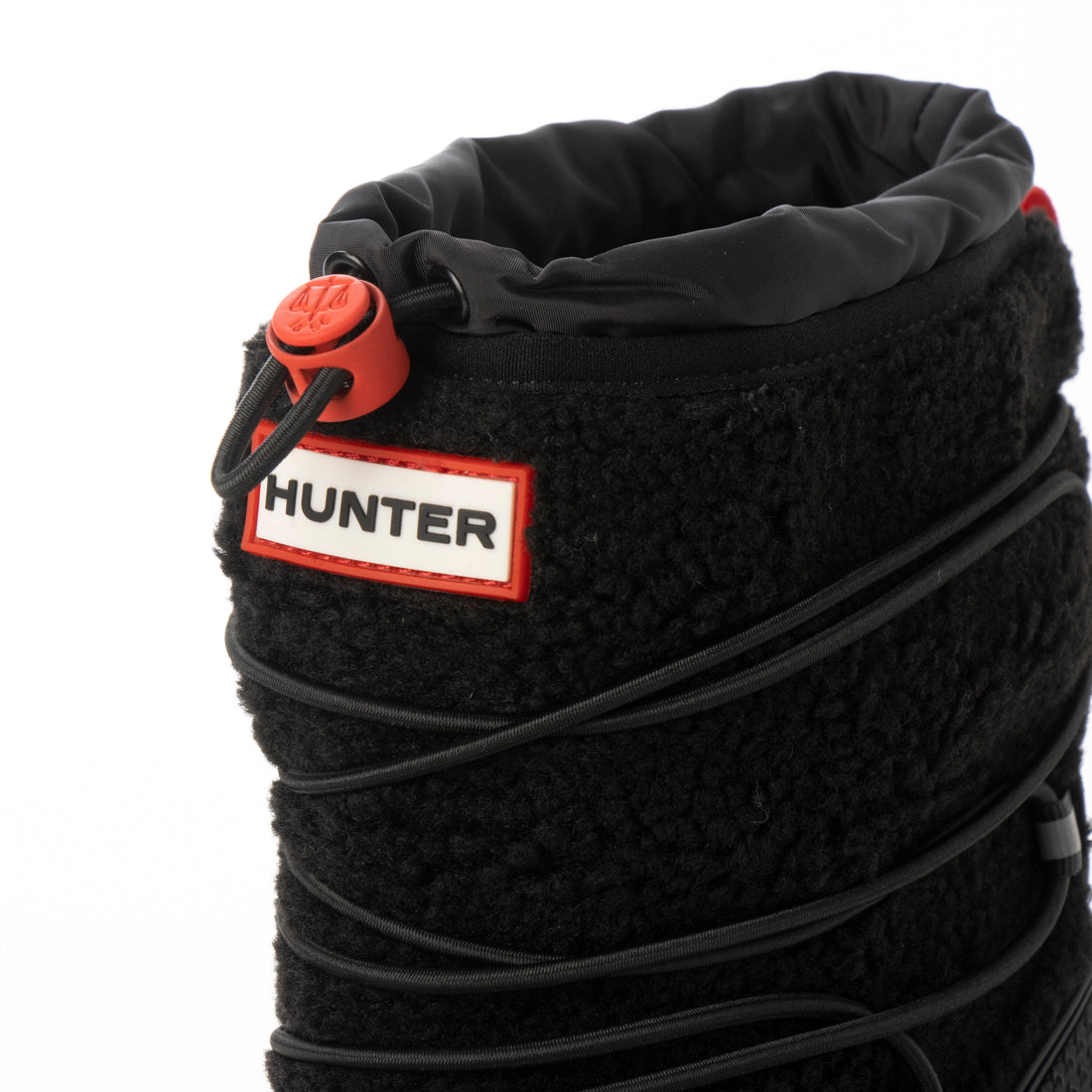 HUNTER Women's Wanderer Short Sherpa Snow Boots