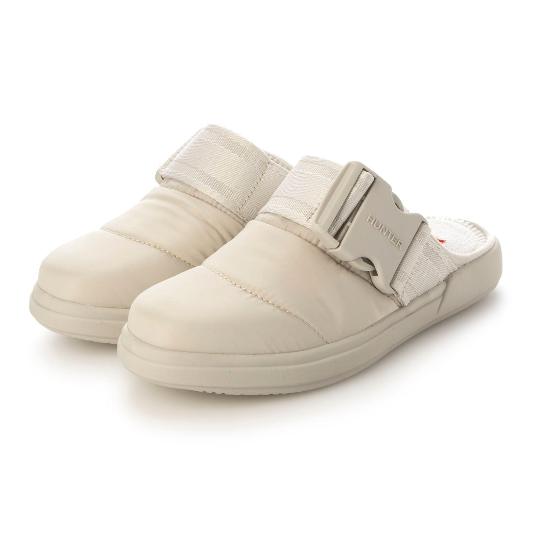 ブーツその他 HUNTER [WOMEN] In/Out Top Clip Padded Mule Slippers Black WF Hunter Women's In/Out Top Clip Mule Slippers