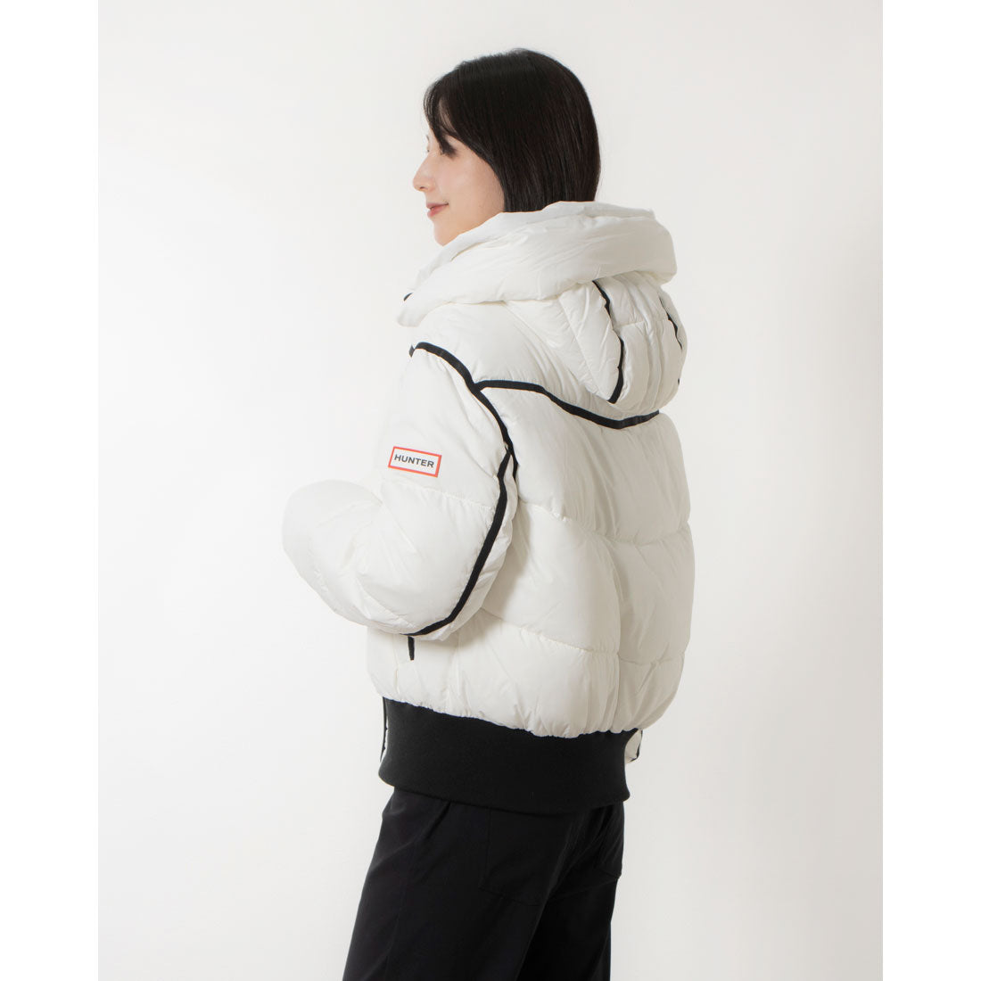 ハンター HUNTER W INTREPID MIDWEIGHT SHORT PUFFER