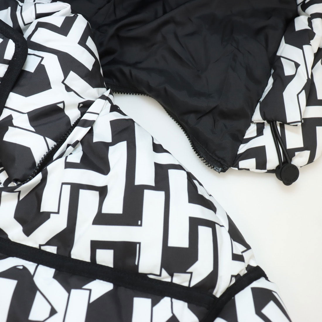 ハンター HUNTER W INTREPID MIDWEIGHT HPRINT SHORT PUFFER