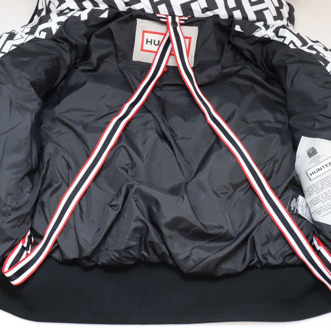 ハンター HUNTER W INTREPID MIDWEIGHT HPRINT SHORT PUFFER