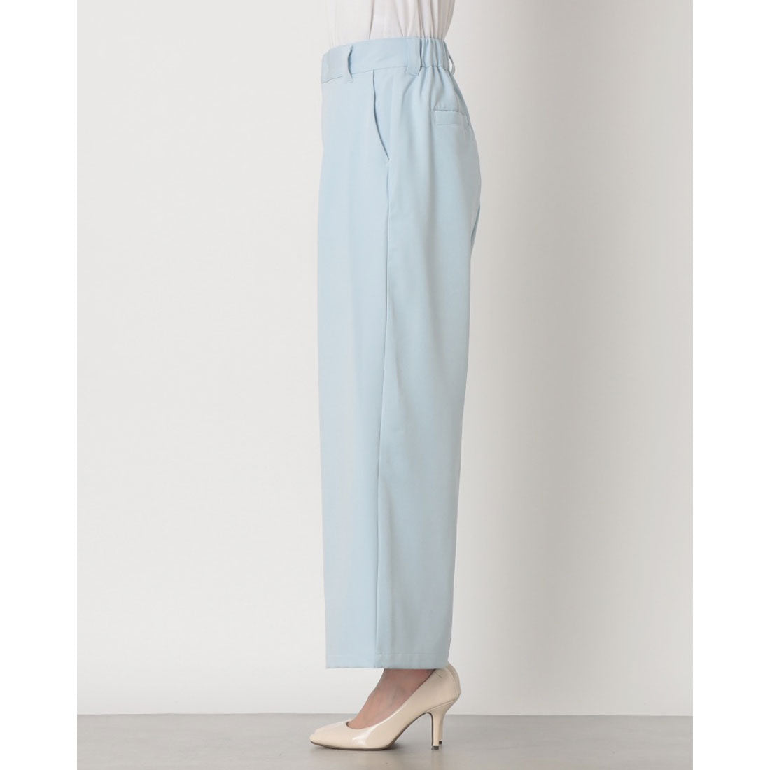 ハンチ hunch 2タック ワイドパンツ （BLUE） BLUE