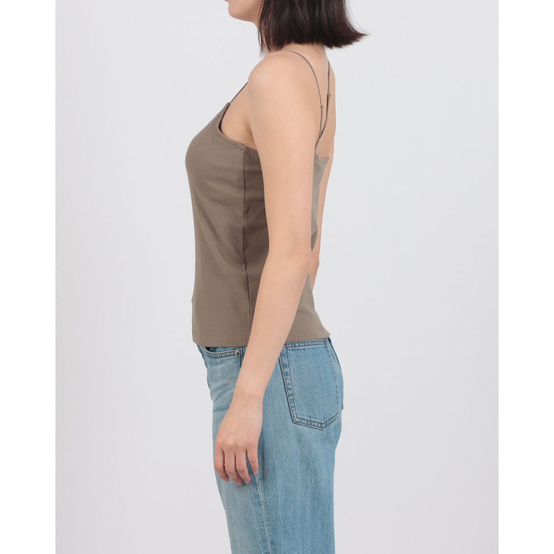 ハンチ hunch カップ付きアシメキャミソール （GREGE） GREGE