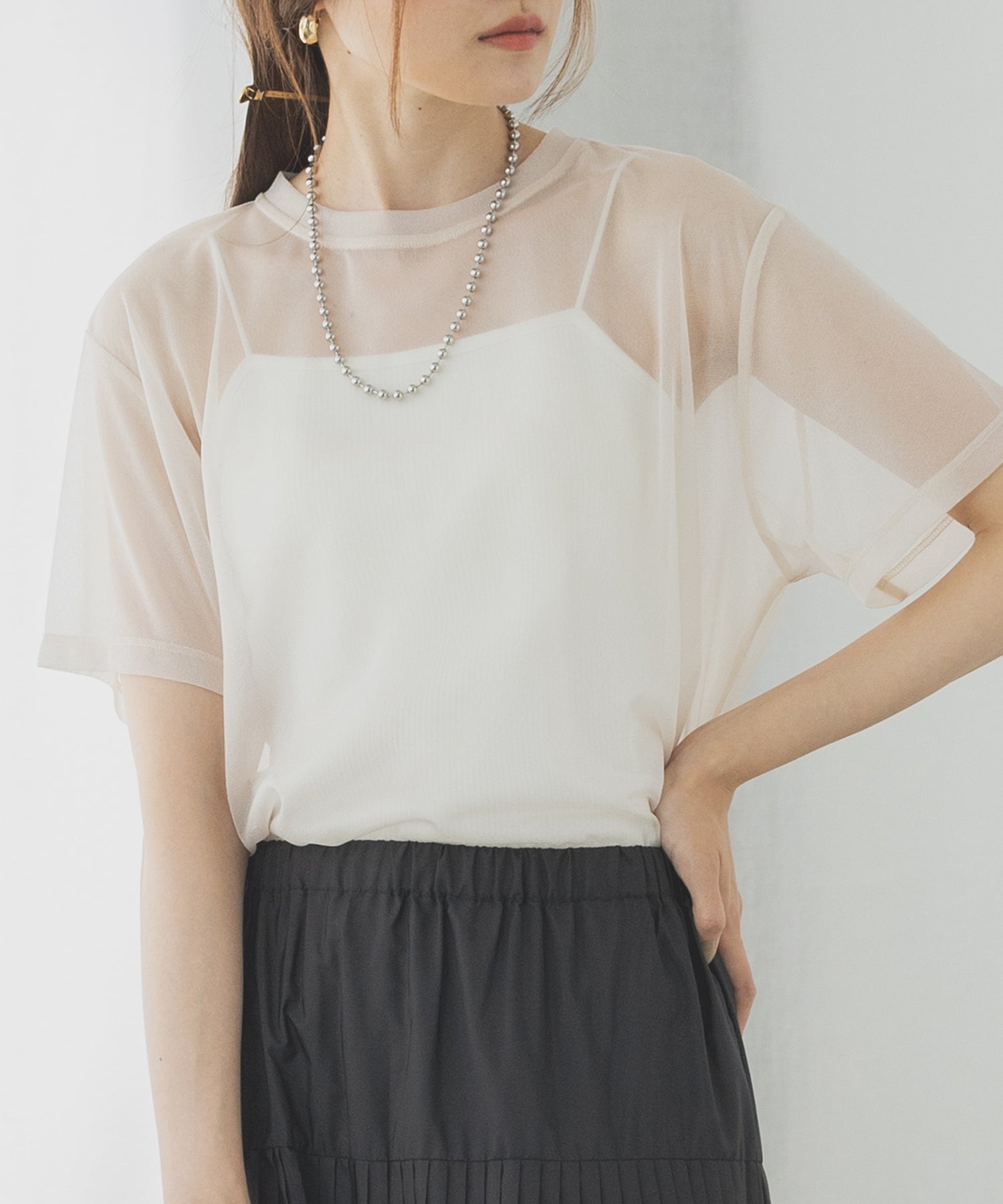 ハンチ hunch シアーTシャツ