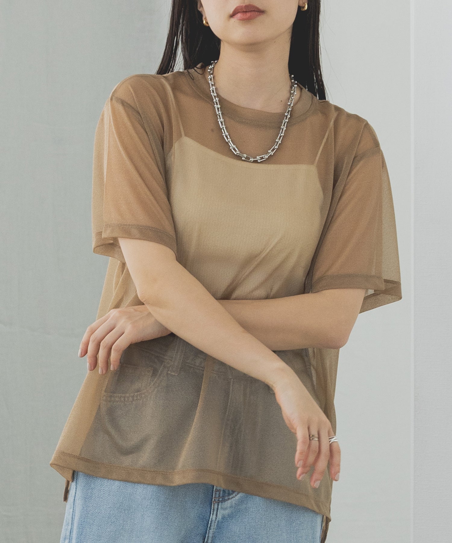ハンチ hunch シアーTシャツ