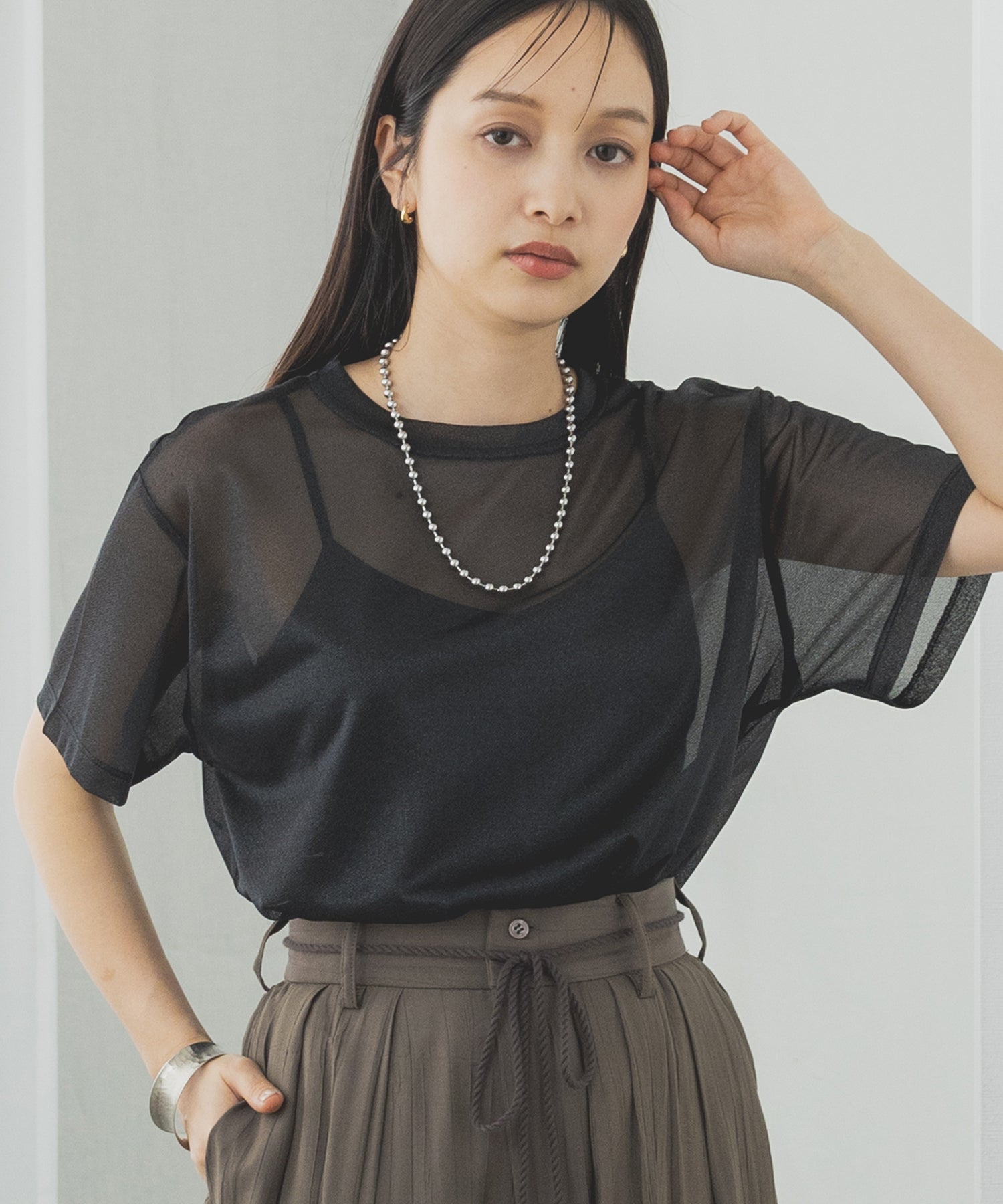 ハンチ hunch シアーTシャツ