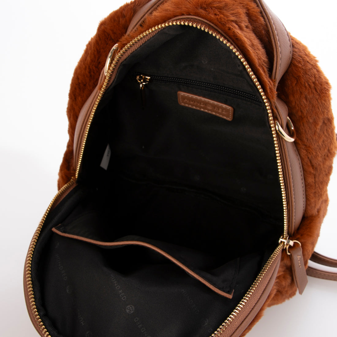 ハンドレッド HUNDRED バックパック HUNDRED ファー エコファー 2way リュック サック バック パック ショルダーバッグ レディース OK-426
