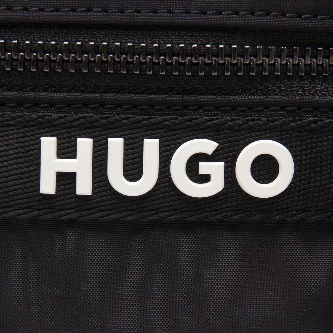ヒューゴボス HUGO BOSS ボス ショルダーバッグ レポーターバッグ ロゴ入り ジップクロージャー ブラック メンズ HUGO BOSS 50536009 001 （BLACK） BLACK
