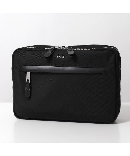 ヒューゴボス HUGO BOSS HUGO BOSS クラッチバッグ Highway N Big Tr.Was 50548007 （001/ブラック） 001/ブラック