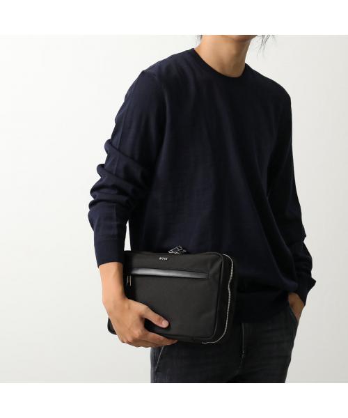 ヒューゴボス HUGO BOSS HUGO BOSS クラッチバッグ Highway N Big Tr.Was 50548007 （001/ブラック） 001/ブラック