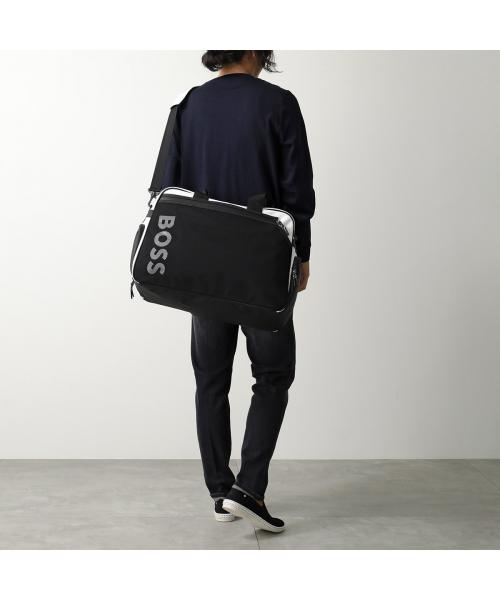 ヒューゴボス HUGO BOSS HUGO BOSS ボストンバッグ Onset Holdall 50548091 （101/ホワイト×ブラック） 101/ホワイト×ブラック