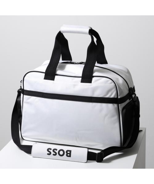 ヒューゴボス HUGO BOSS HUGO BOSS ボストンバッグ Onset Holdall 50548091 （101/ホワイト×ブラック） 101/ホワイト×ブラック