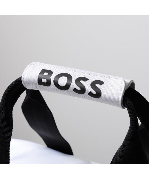 ヒューゴボス HUGO BOSS HUGO BOSS ボストンバッグ Onset Holdall 50548091 （101/ホワイト×ブラック） 101/ホワイト×ブラック