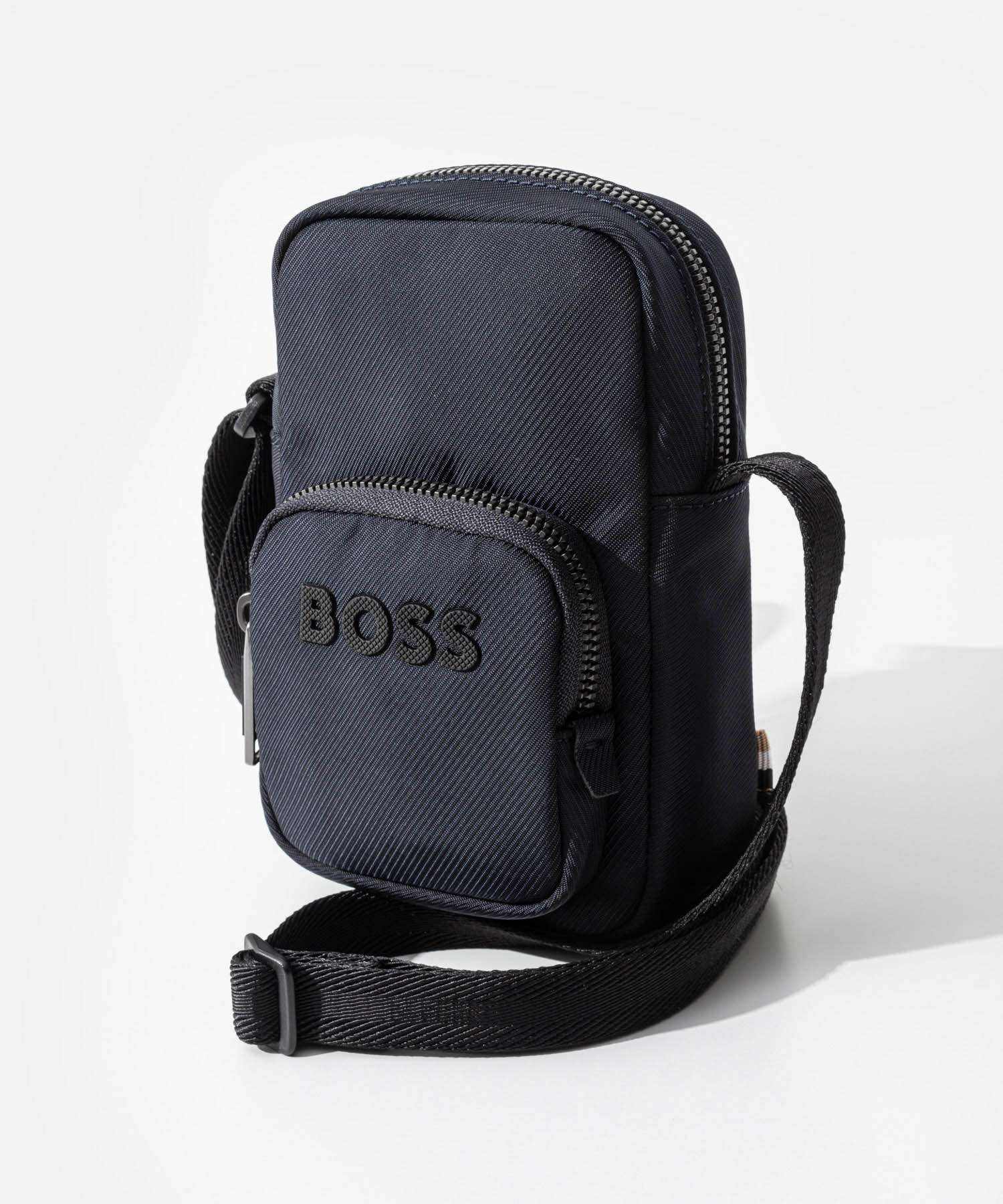 ヒューゴボス HUGO BOSS ヒューゴボス HUGO BOSS Catch 3.0 Mini shoulder bag キャッチ ミニショルダーバッグ 50552566 ロゴ メンズ バッグ CATCH 3.0_MINI NS （DARK BLUE(406)） DARK BLUE(406)