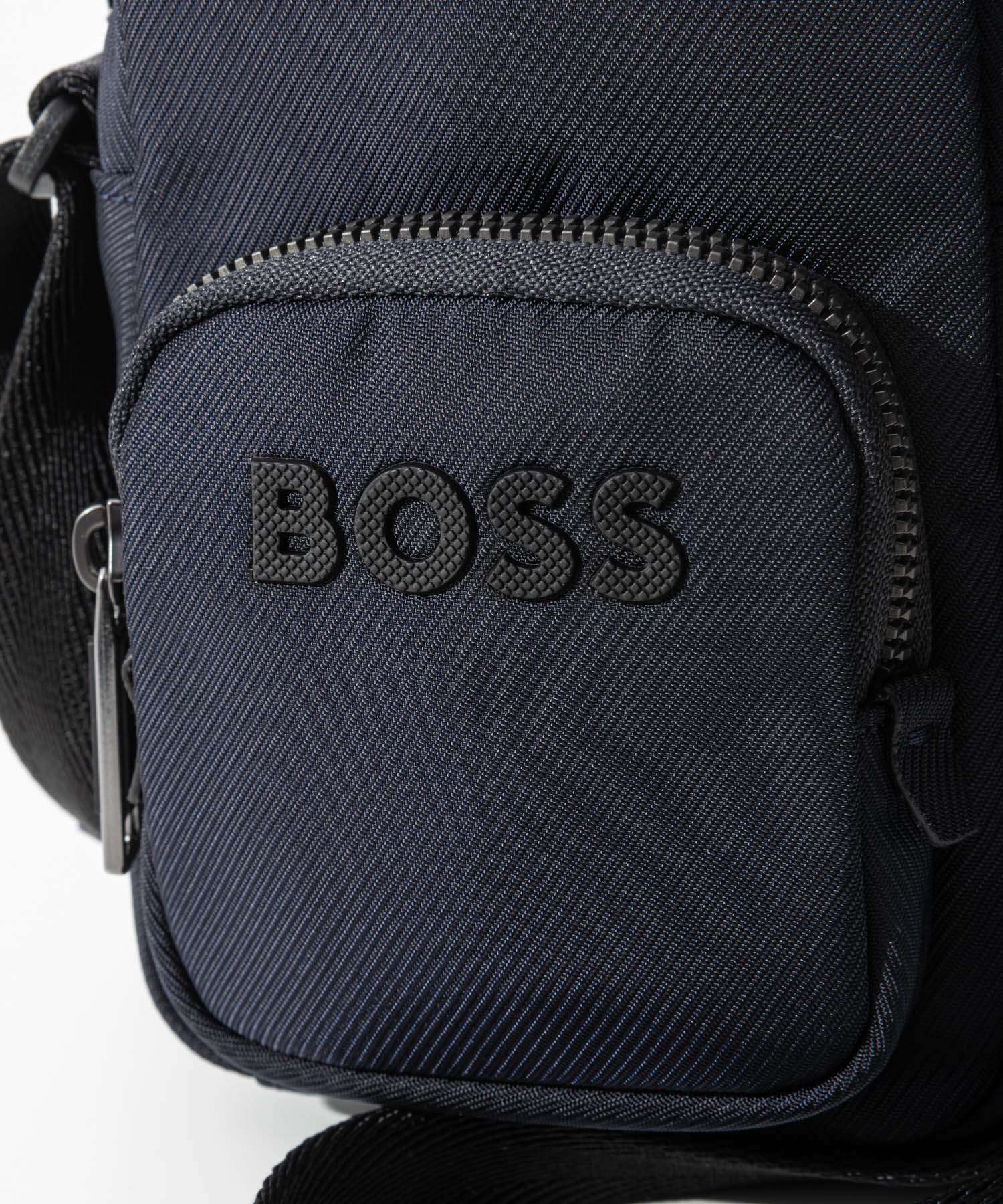 ヒューゴボス HUGO BOSS ヒューゴボス HUGO BOSS Catch 3.0 Mini shoulder bag キャッチ ミニショルダーバッグ 50552566 ロゴ メンズ バッグ CATCH 3.0_MINI NS （DARK BLUE(406)） DARK BLUE(406)