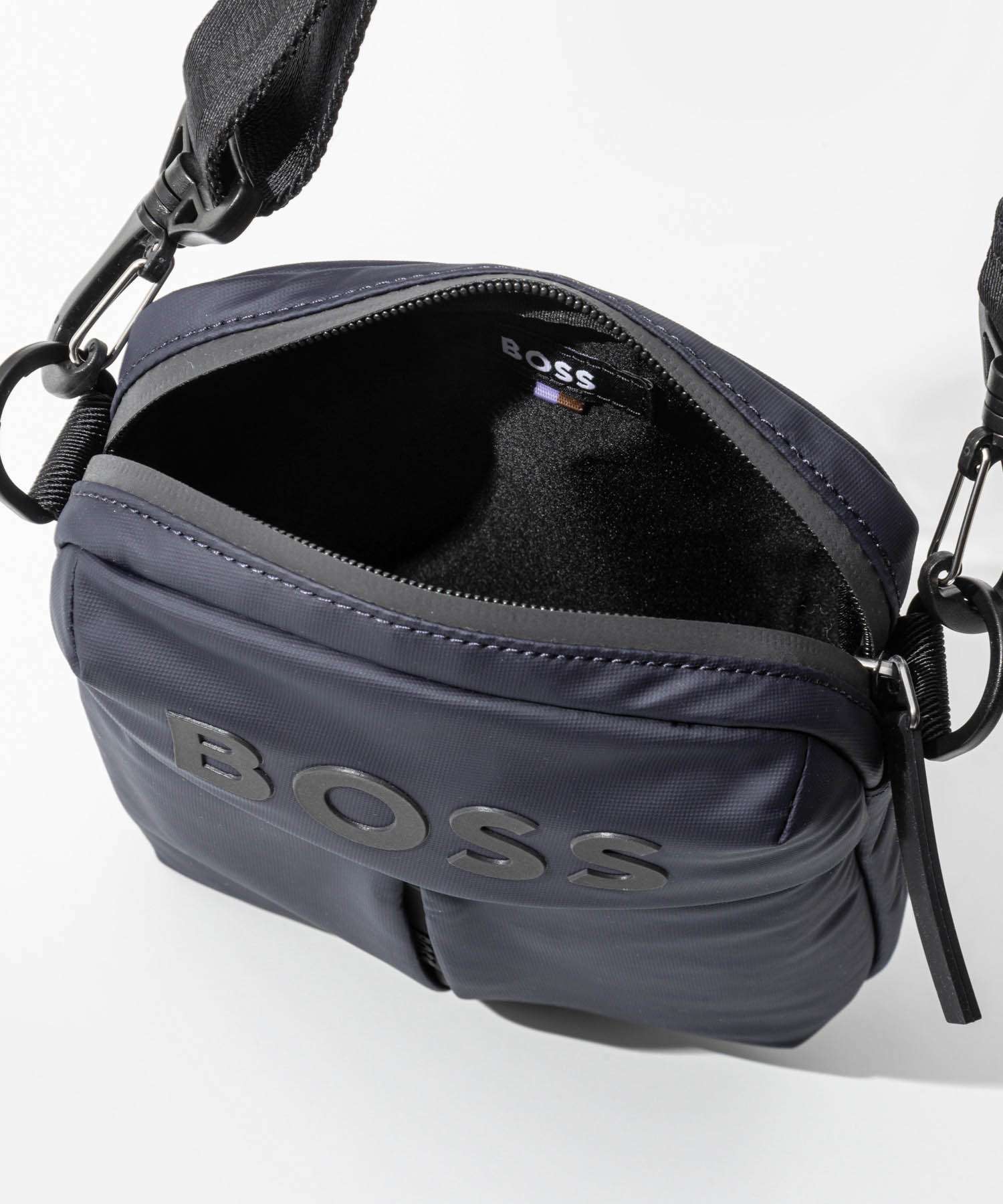 ヒューゴボス HUGO BOSS ヒューゴボス HUGO BOSS reporter bag レポーターバッグ 50516893 ショルダーバッグ ロゴ メンズ バッグ STORMY_NS_ZIP （DARK BLUE(402)） DARK BLUE(402)