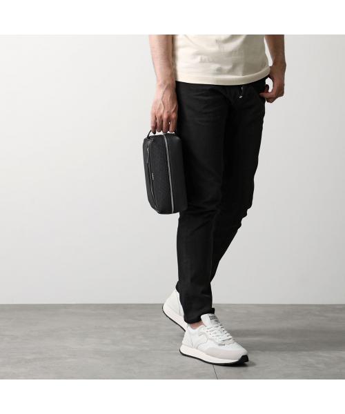 ヒューゴボス HUGO BOSS HUGO BOSS クラッチバッグ Daxter MP Washbag 50563719 （002/ブラック） 002/ブラック