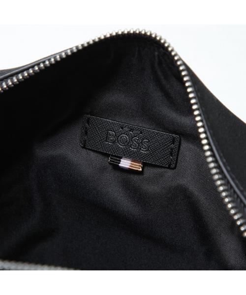 ヒューゴボス HUGO BOSS HUGO BOSS クラッチバッグ Daxter MP Washbag 50563719 （002/ブラック） 002/ブラック
