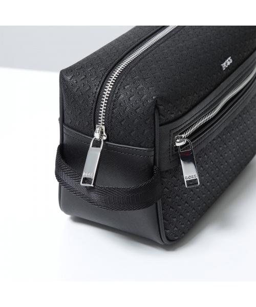 ヒューゴボス HUGO BOSS HUGO BOSS クラッチバッグ Daxter MP Washbag 50563719 （002/ブラック） 002/ブラック