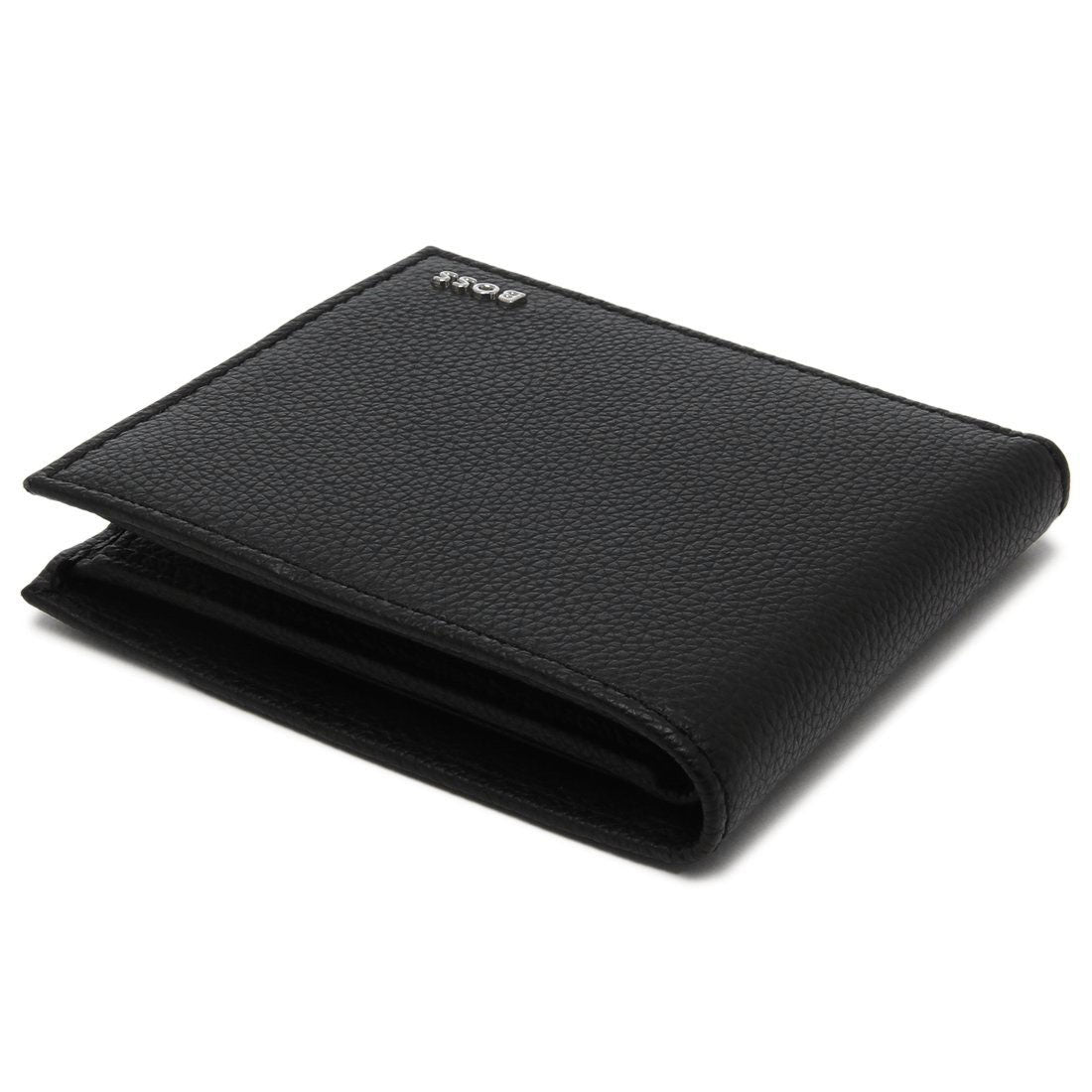 ヒューゴボス HUGO BOSS ボス 二つ折り財布 キーホルダー ギフトセット ウォレット キーリングセット ブラック メンズ HUGO BOSS 50523844 001 （BLACK） BLACK