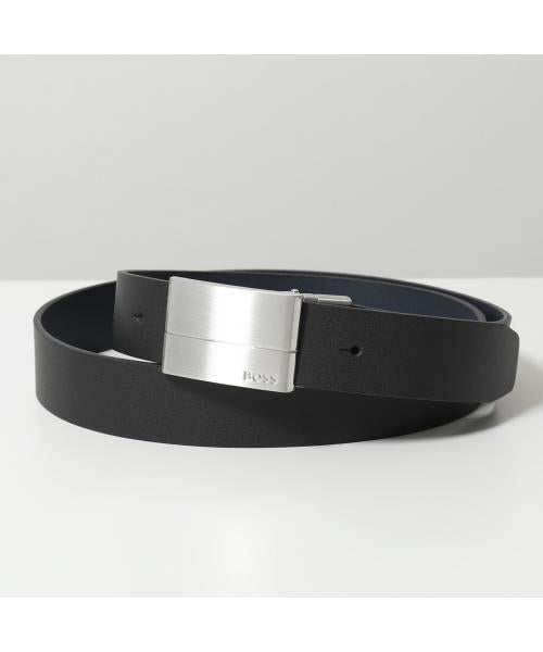 ヒューゴボス HUGO BOSS HUGO BOSS ベルト 50537100 2way バックル2SET （004/ブラック） 004/ブラック
