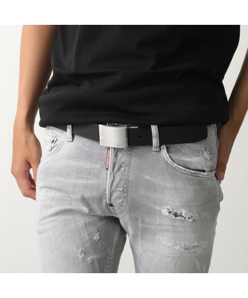 ヒューゴボス HUGO BOSS HUGO BOSS ベルト 50537100 2way バックル2SET （004/ブラック） 004/ブラック