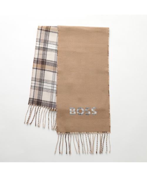 ヒューゴボス HUGO BOSS HUGO BOSS マフラー Alistar 26 190 アリスター 50551650 （030/グレー） 030/グレー
