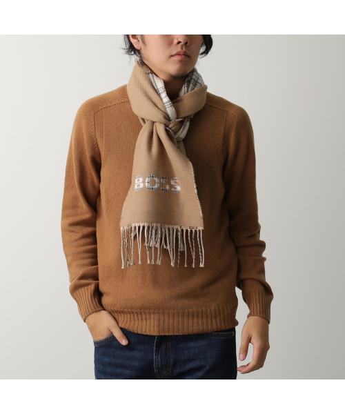 ヒューゴボス HUGO BOSS HUGO BOSS マフラー Alistar 26 190 アリスター 50551650 （030/グレー） 030/グレー