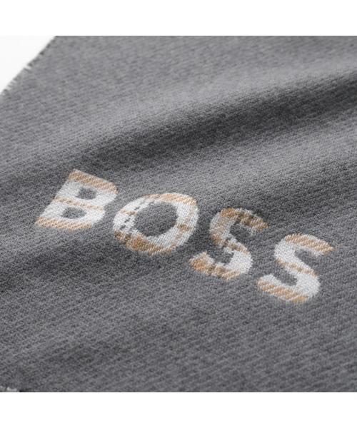 ヒューゴボス HUGO BOSS HUGO BOSS マフラー Alistar 26 190 アリスター 50551650 （030/グレー） 030/グレー