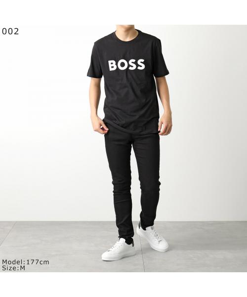 ヒューゴボス HUGO BOSS HUGO BOSS ORANGE 半袖Tシャツ 50481923 ロゴT （002/ブラック） 002/ブラック