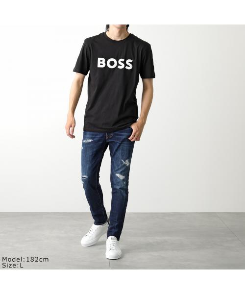 ヒューゴボス HUGO BOSS HUGO BOSS ORANGE 半袖Tシャツ 50481923 ロゴT （002/ブラック） 002/ブラック