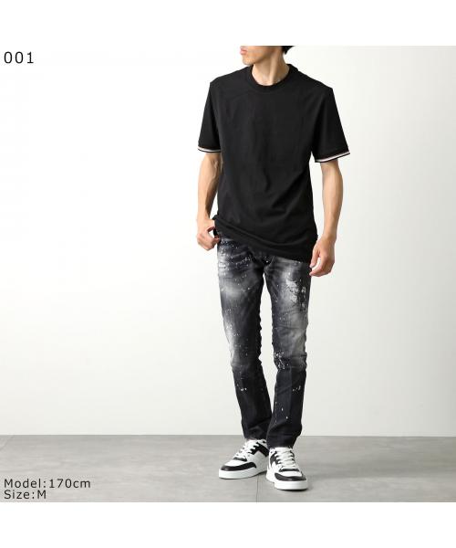 HUGO BOSS 半袖 Tシャツ BLACK 50501097 ヒューゴボス HUGO BOSS HUGO BOSS 半袖 Tシャツ BLACK 50501097