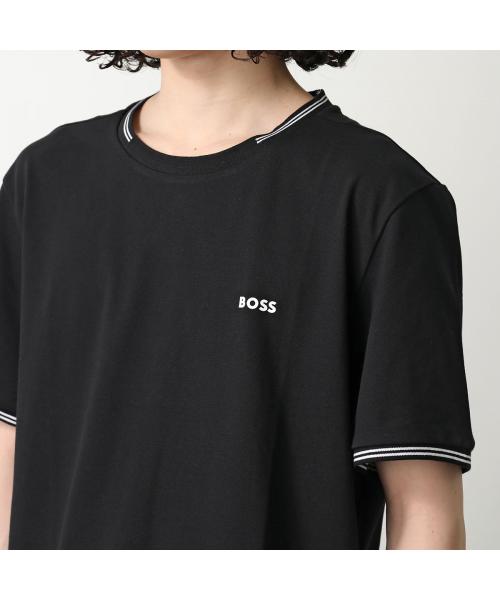 ヒューゴボス HUGO BOSS HUGO BOSS Tシャツ 50521245 半袖 ライン カットソー （100/ホワイト） 100/ホワイト