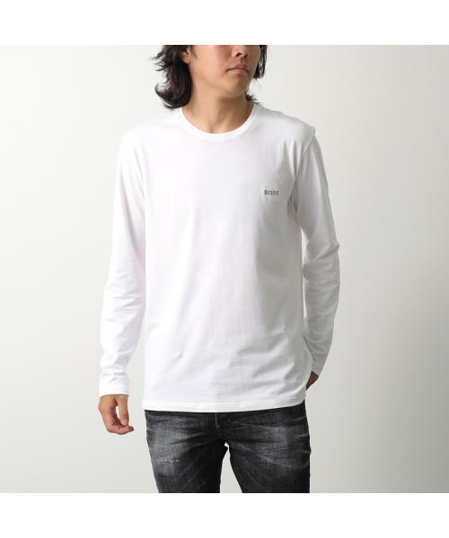 ヒューゴボス HUGO BOSS HUGO BOSS Tシャツ 50515389 長袖 カットソー ストレッチ （112/ホワイト） 112/ホワイト