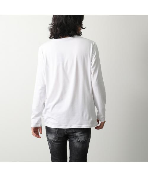 ヒューゴボス HUGO BOSS HUGO BOSS Tシャツ 50515389 長袖 カットソー ストレッチ （112/ホワイト） 112/ホワイト