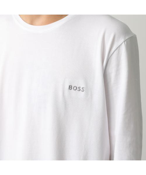 ヒューゴボス HUGO BOSS HUGO BOSS Tシャツ 50515389 長袖 カットソー ストレッチ （112/ホワイト） 112/ホワイト
