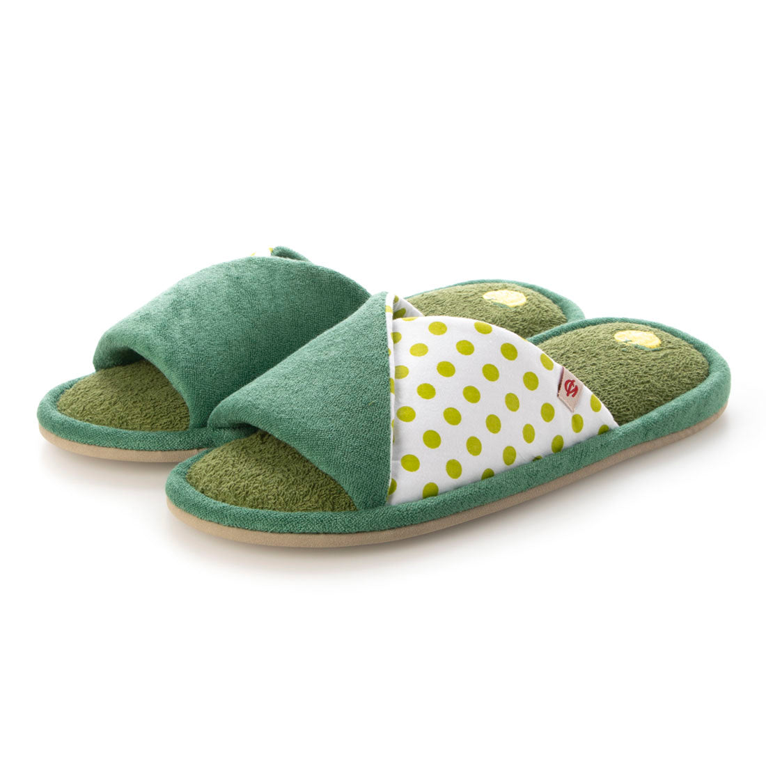ハスキー HUSKY 銭湯スリッパ ～ 昔ながらのお風呂のお供をスリッパにしちゃいました ～ （GREEN） GREEN