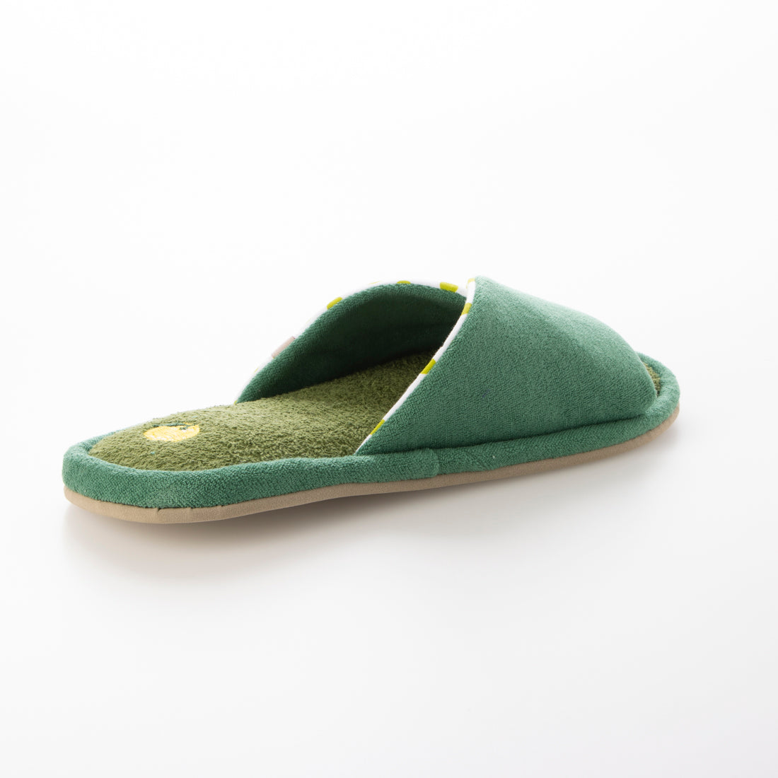 ハスキー HUSKY 銭湯スリッパ ～ 昔ながらのお風呂のお供をスリッパにしちゃいました ～ （GREEN） GREEN