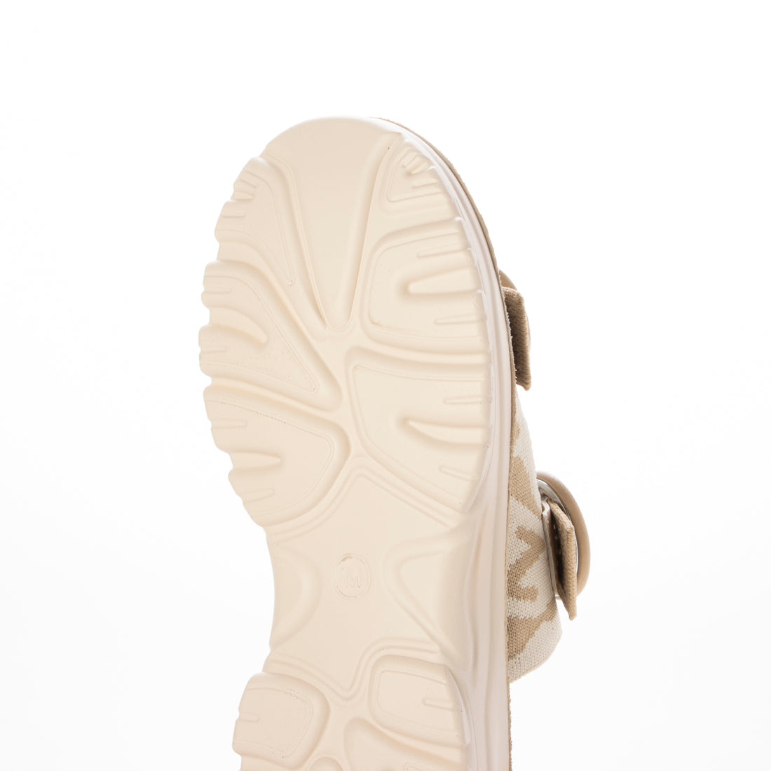 ハスキー HUSKY BOUQET オープントゥ ダブルベルト ゼブラ柄 サンダル （BEIGE） BEIGE