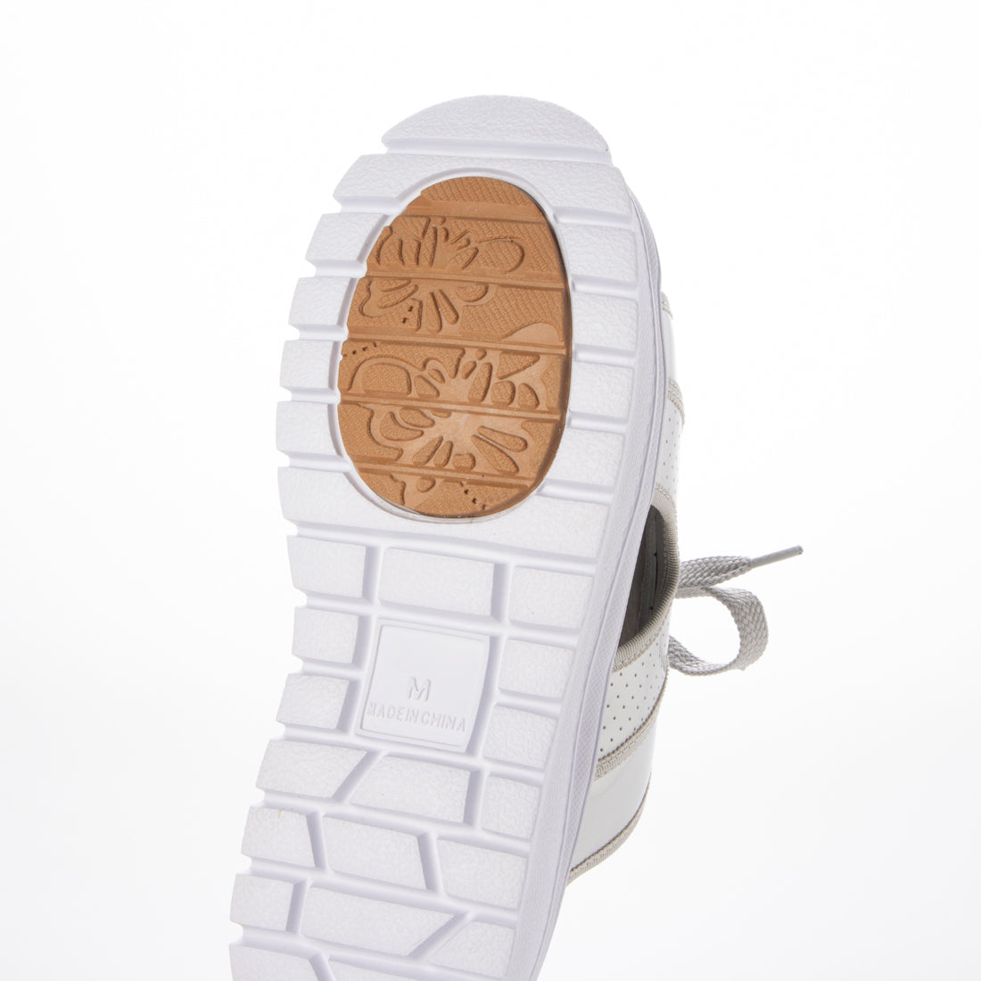 ハスキー HUSKY BOUQET オープントゥ レースアップ 厚底 サンダル （SILVER） SILVER