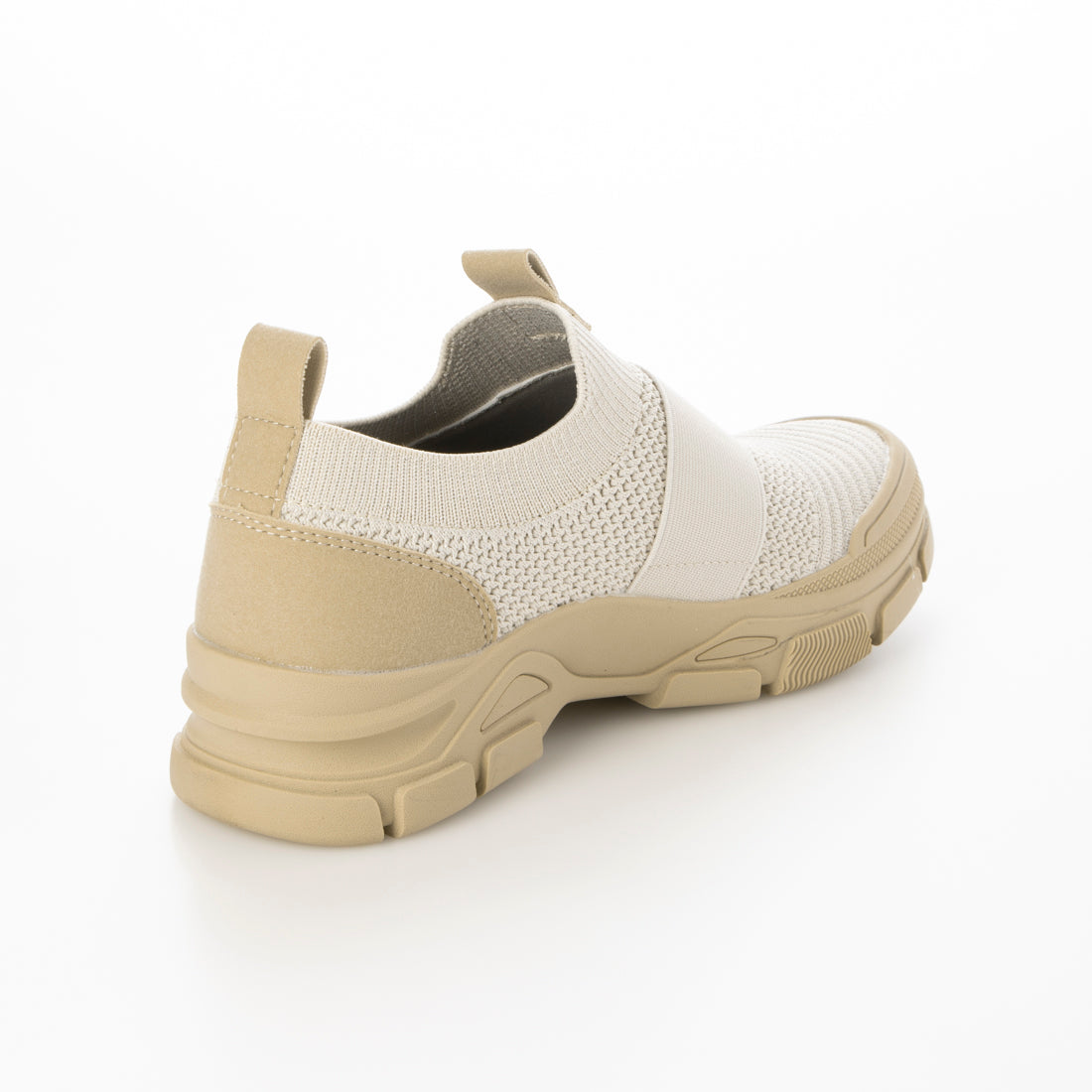 ハスキー HUSKY TOKYO CAMPGO / トーキョーキャンプゴー 防滑ボリュームソール  防水スリッポンスニーカー （BEIGE） BEIGE