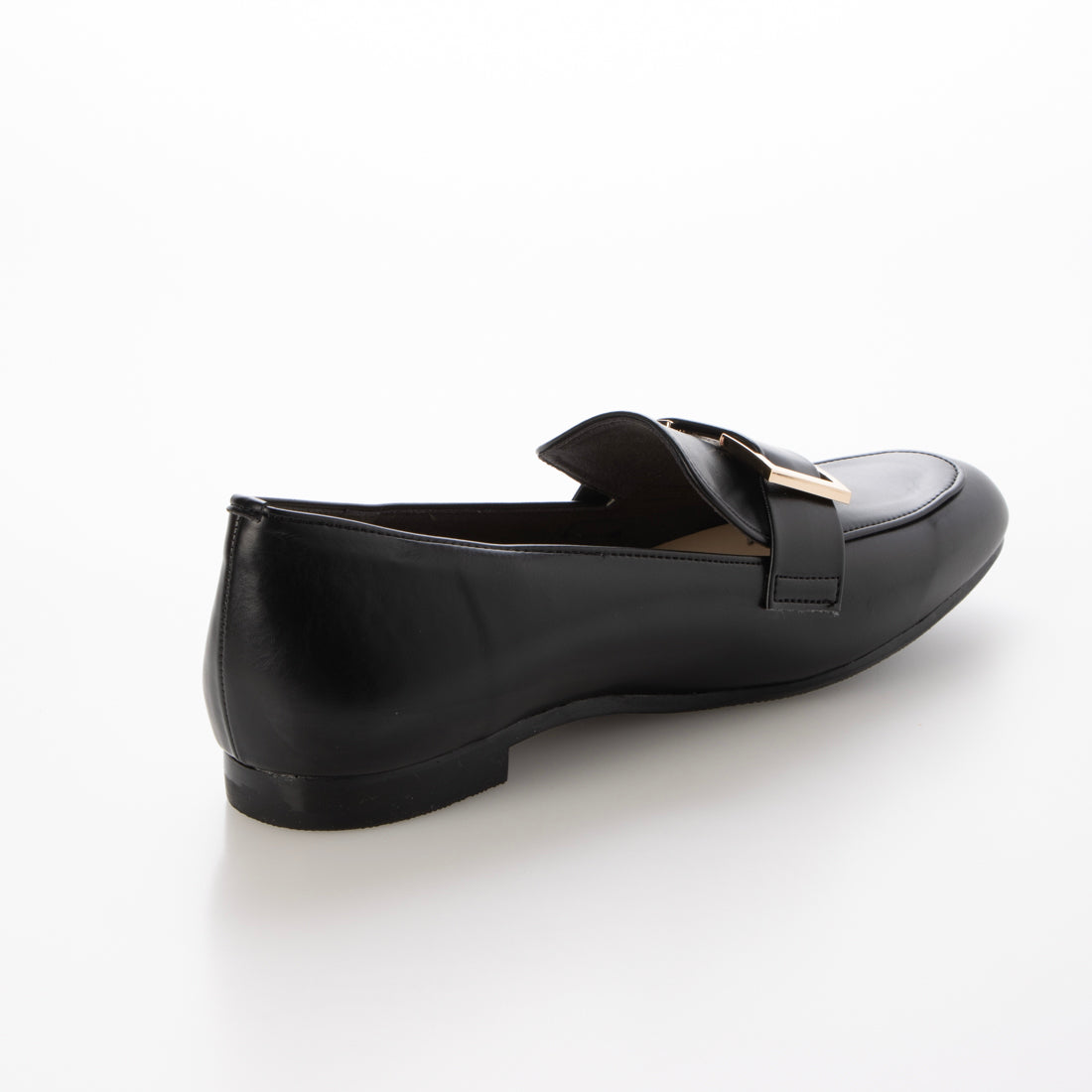 ハスキー HUSKY FAVO FAVO/ファヴォファヴォ ローヒール レイン バックル ローファー スリッポン （BLACK） BLACK