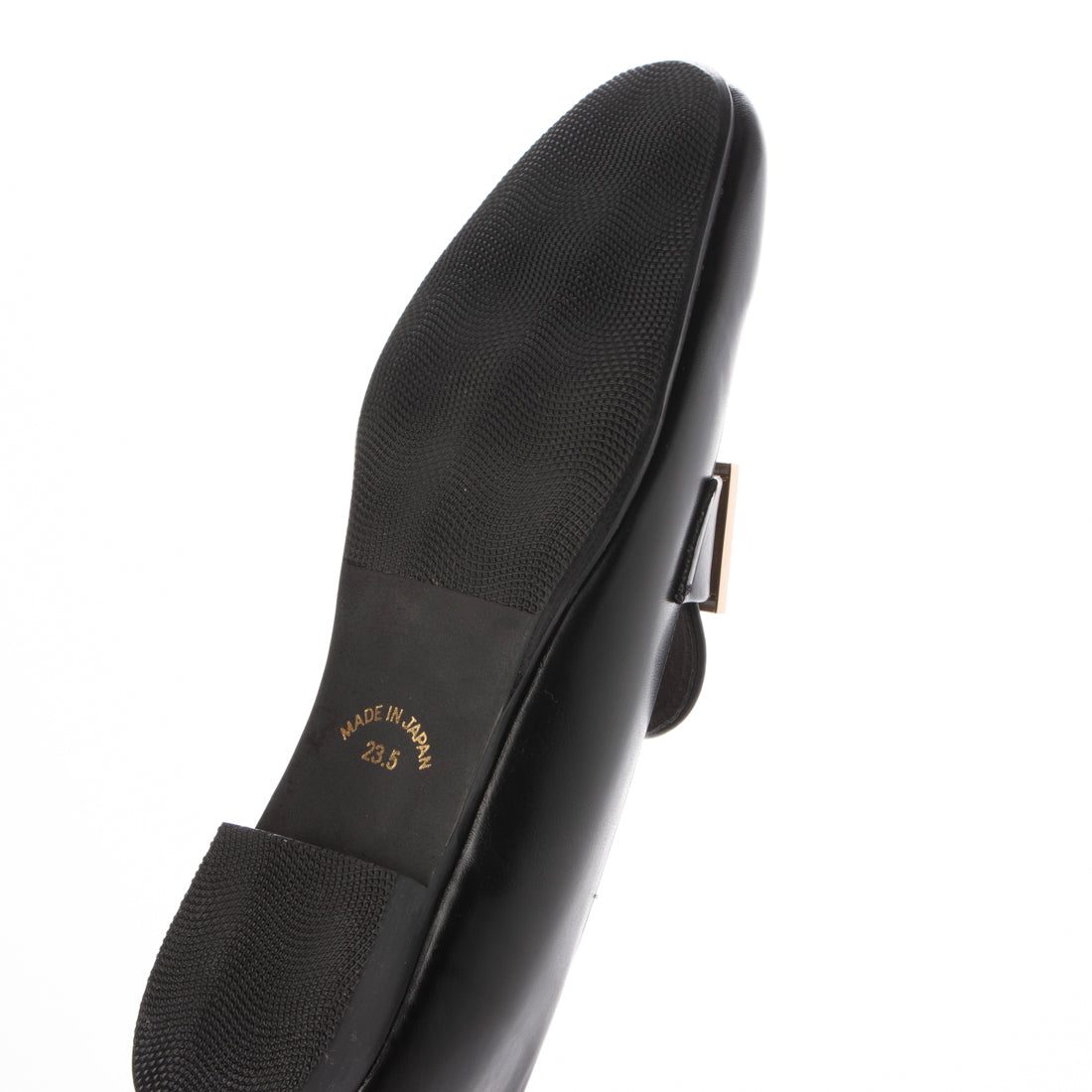 ハスキー HUSKY FAVO FAVO/ファヴォファヴォ ローヒール レイン バックル ローファー スリッポン （BLACK） BLACK